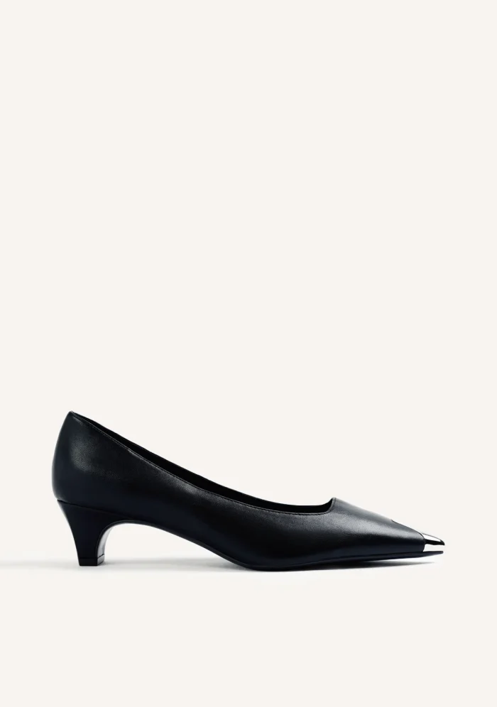 GIOSEPPO BLACK HEEL SHOES