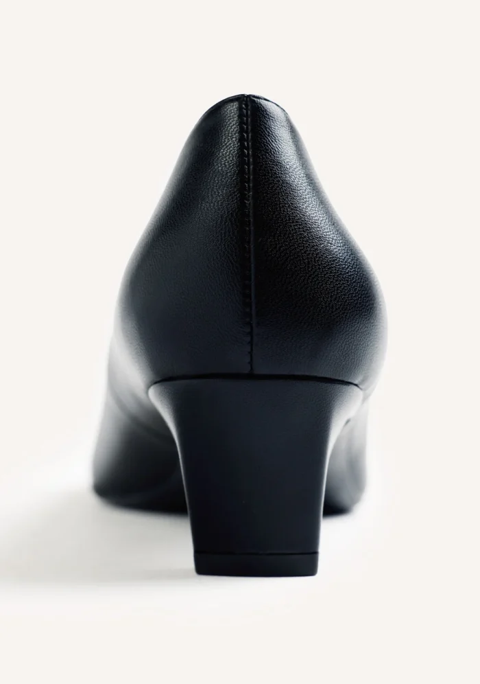 GIOSEPPO BLACK HEEL SHOES