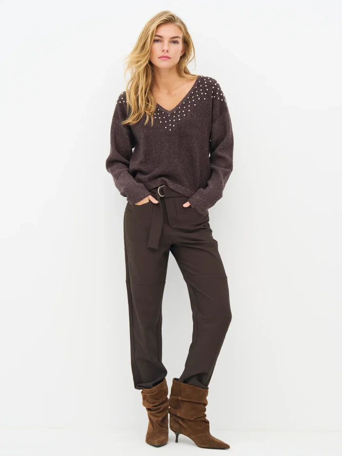 NU EUGENIA V BLOUSE