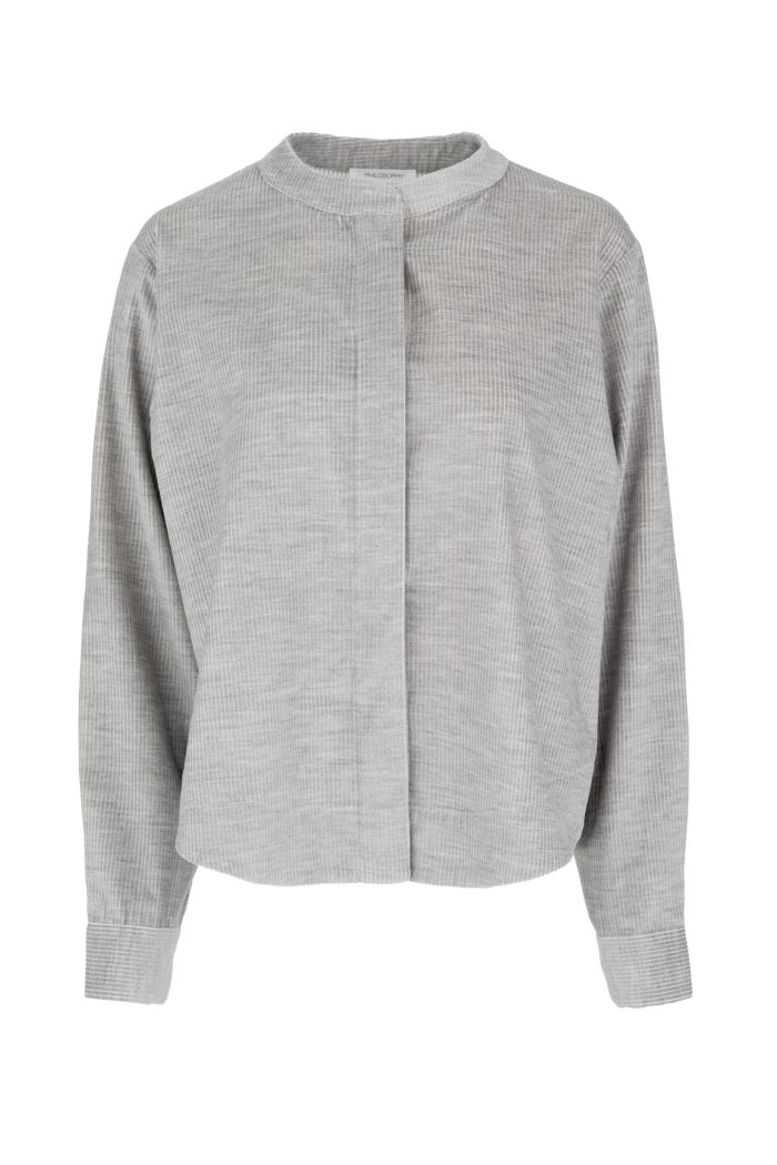 PHILOSOPHY CORDUROY MELANGE SHIRT