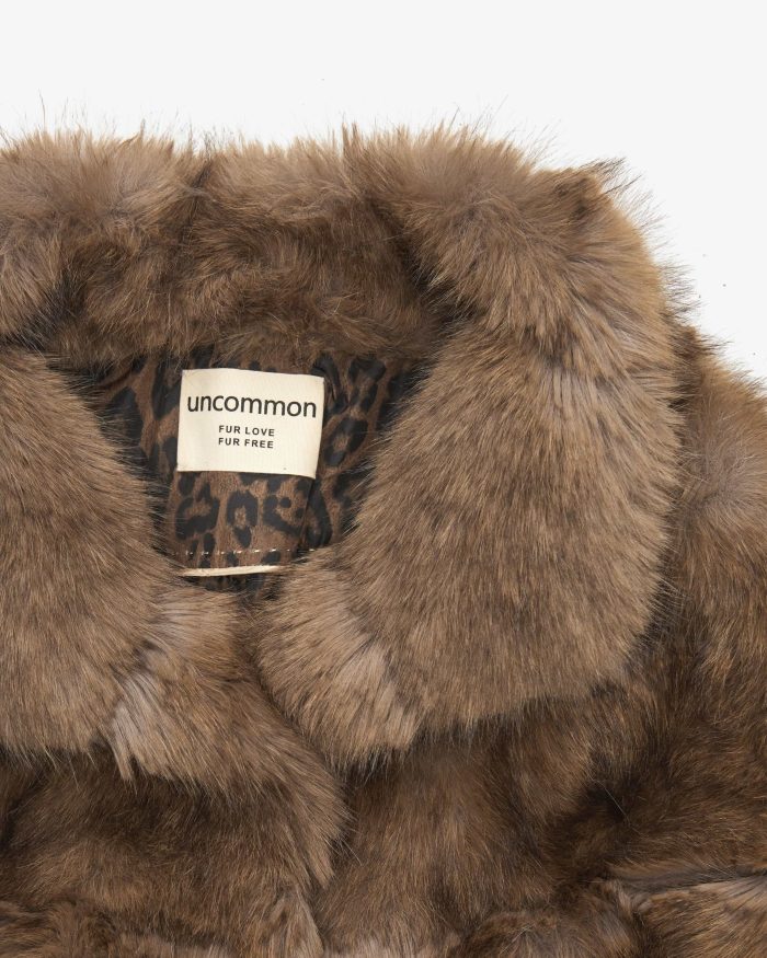 UNCOMMON FAUX FUR JACKET