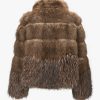 UNCOMMON FAUX FUR JACKET