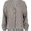 PHILOSOPHY PLAID TOP