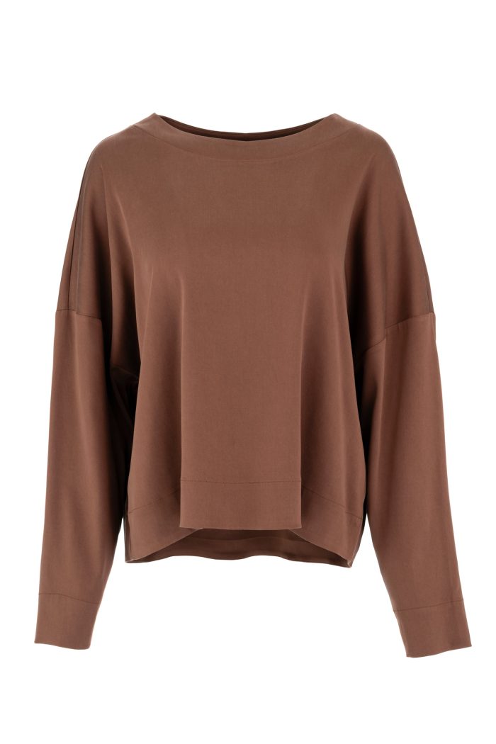 PHILOSOPHY SATIN SANDWASHED TOP