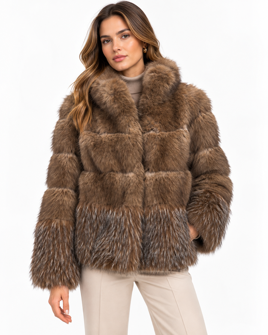 UNCOMMON FAUX FUR JACKET