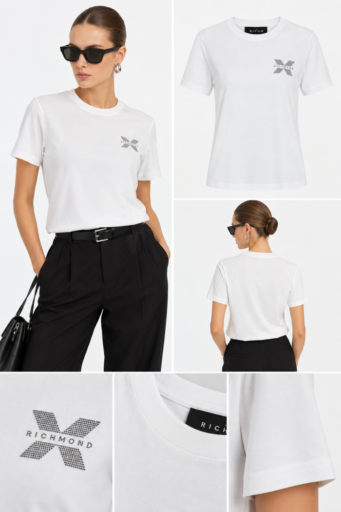 RICHMOND EPASIONI WHITE T SHIRT