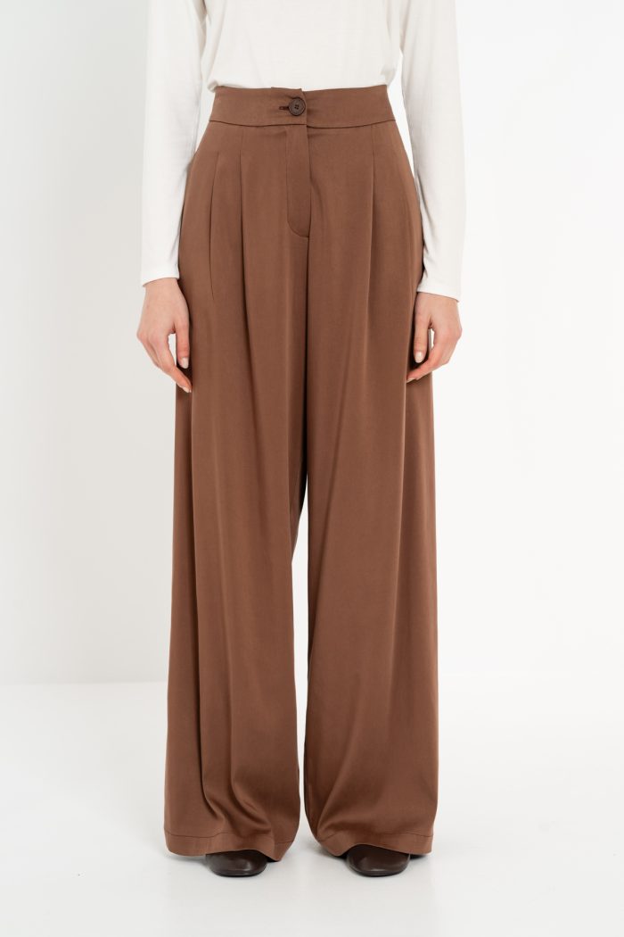 PHILOSOPHY SATIN SANDWASHED PANTS