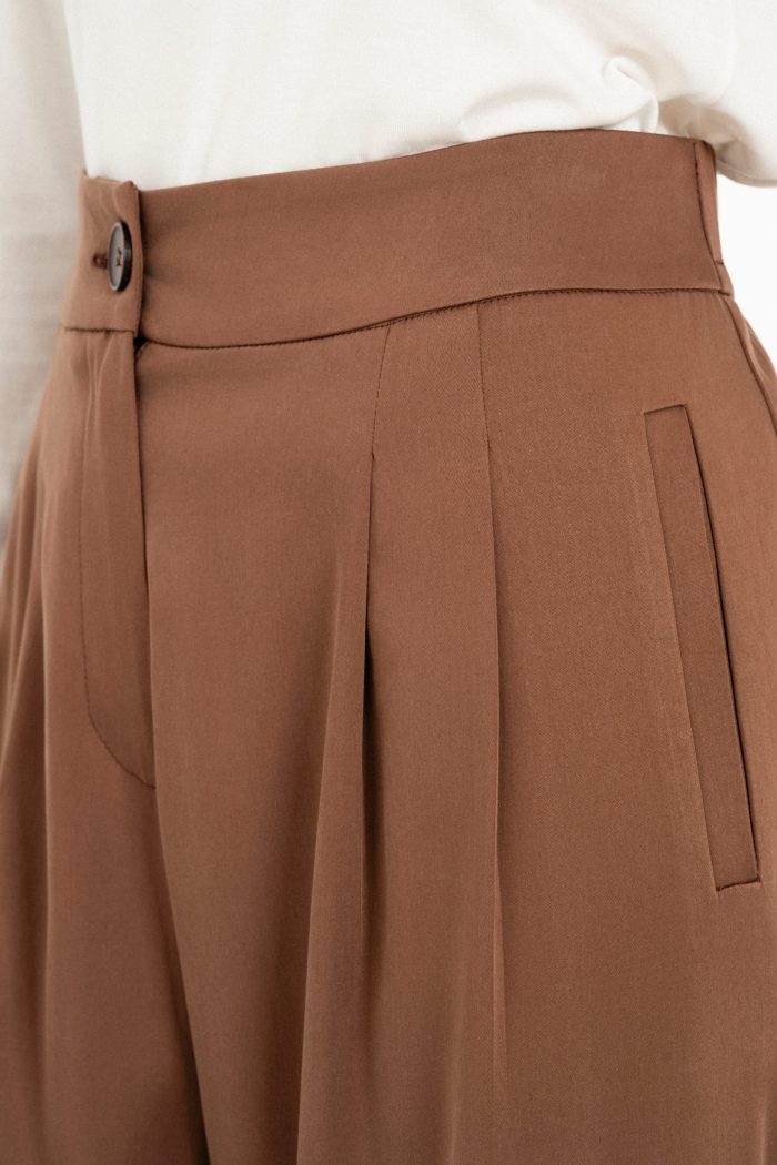 PHILOSOPHY SATIN SANDWASHED PANTS