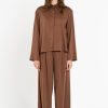 PHILOSOPHY SATIN SANDWASHED SHIRT