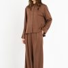PHILOSOPHY SATIN SANDWASHED PANTS