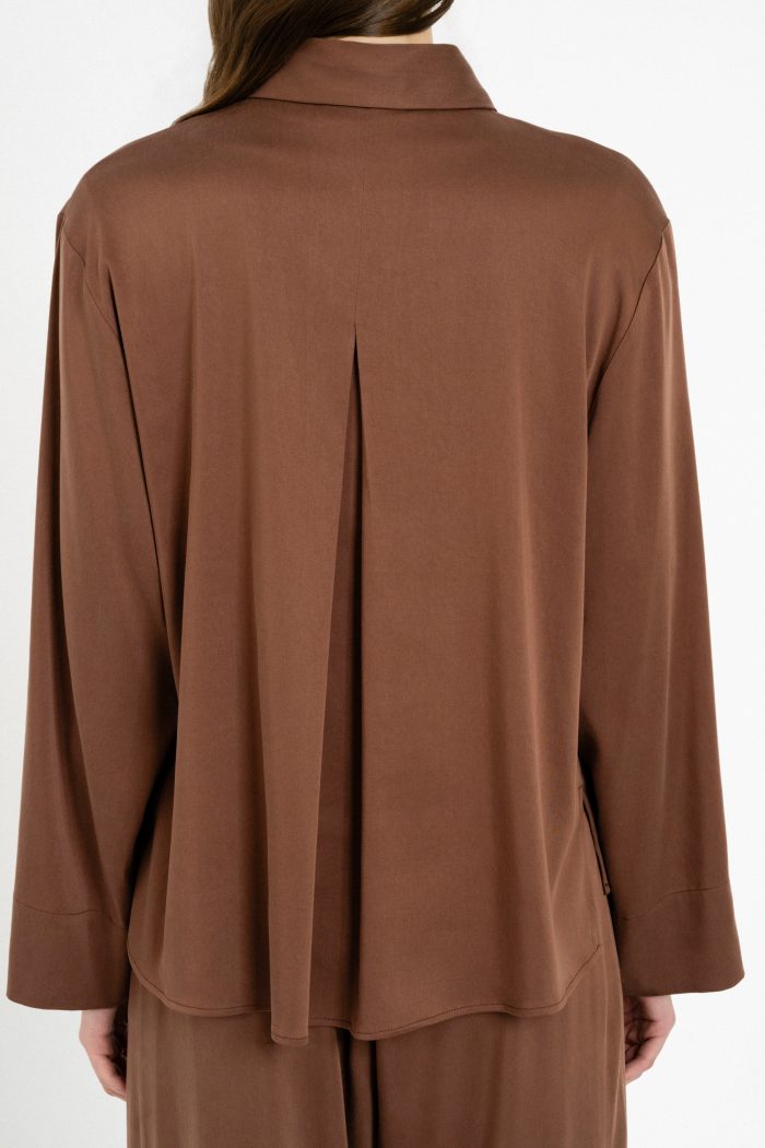 PHILOSOPHY SATIN SANDWASHED SHIRT