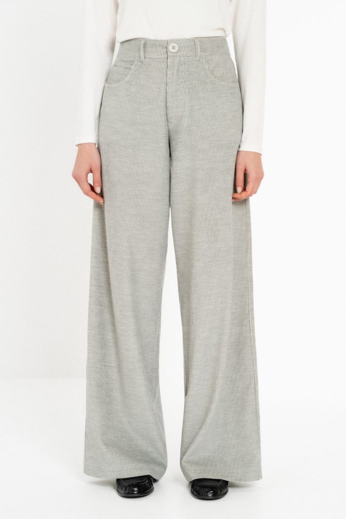 PHILOSOPHY CORDUROY WIDE LEG PANTS