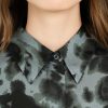 PHILOSOPHY SATIN PRINT SHIRT