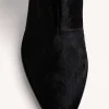 GIOSEPPO BLACK LEATHER ANKLE BOOTS