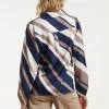 Blouse-met-Moderne-Strepenprint-Navy-Taupe-6 SMASHED LEMON BLOUSE WITH BLUE STRIPES