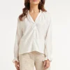 SMASHED LEMON LIGHTWEIGHT BLOUSE