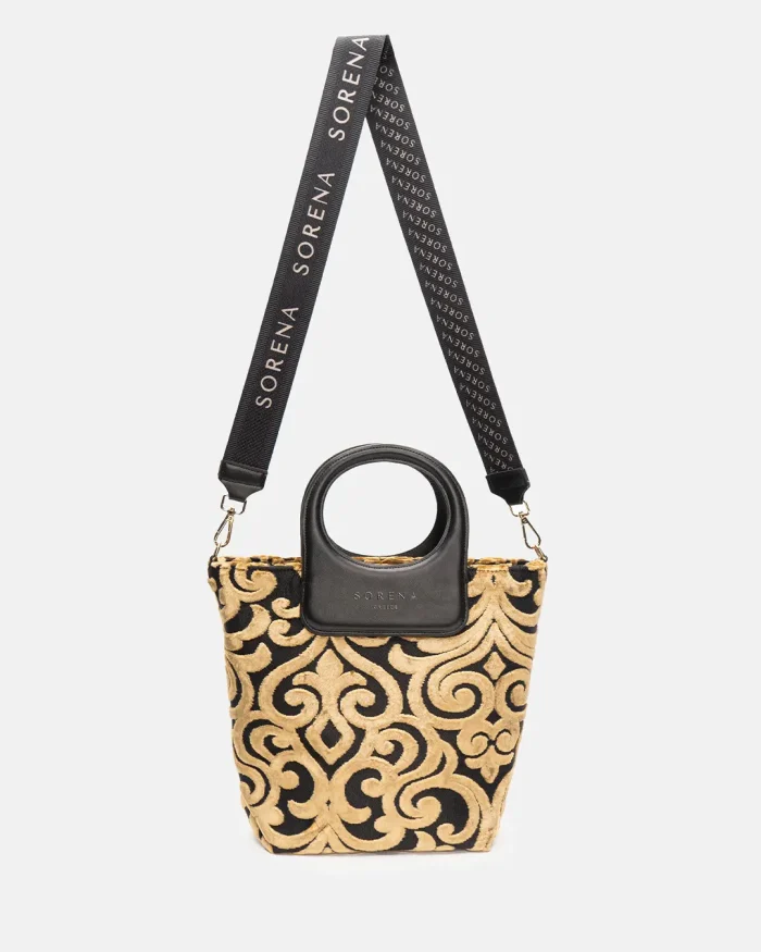 SORENA CASSANDRA MEDIUM STATEMENT TOP-HANDLE BAG