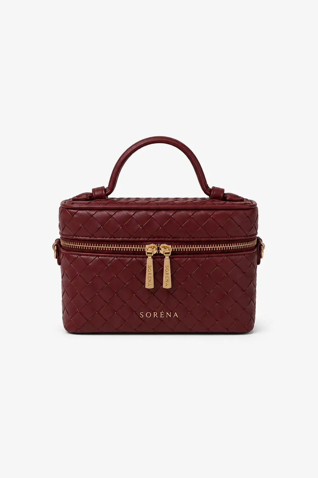 SORENA AFRODITI VANITY BAG RED