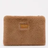 SORENA FUR BROWN CLUTCH