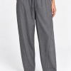 GEAY PANT PLEASE JACKET BLACK GREY WIDE-LEG TROUSERS