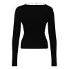 RICHMOND RIBBED SWEATER GOVAR WITH DETACHABLE SILVER NECKLACE