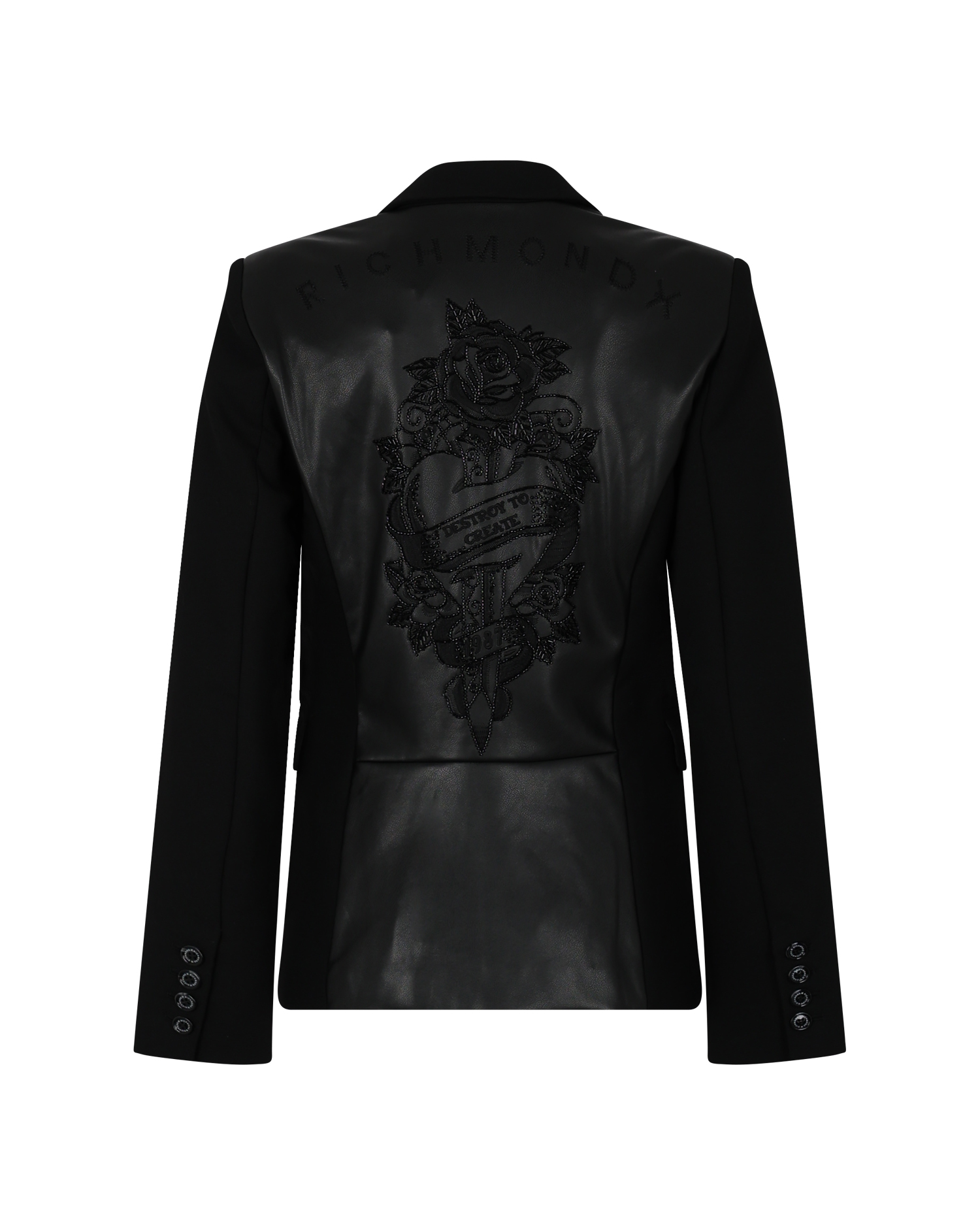 UWA26084GC-2 RICHMOND X EMBROIDERED BLAZER ZANAM