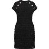 RICHMOND X SHORT BLACK DRESS OLORAN