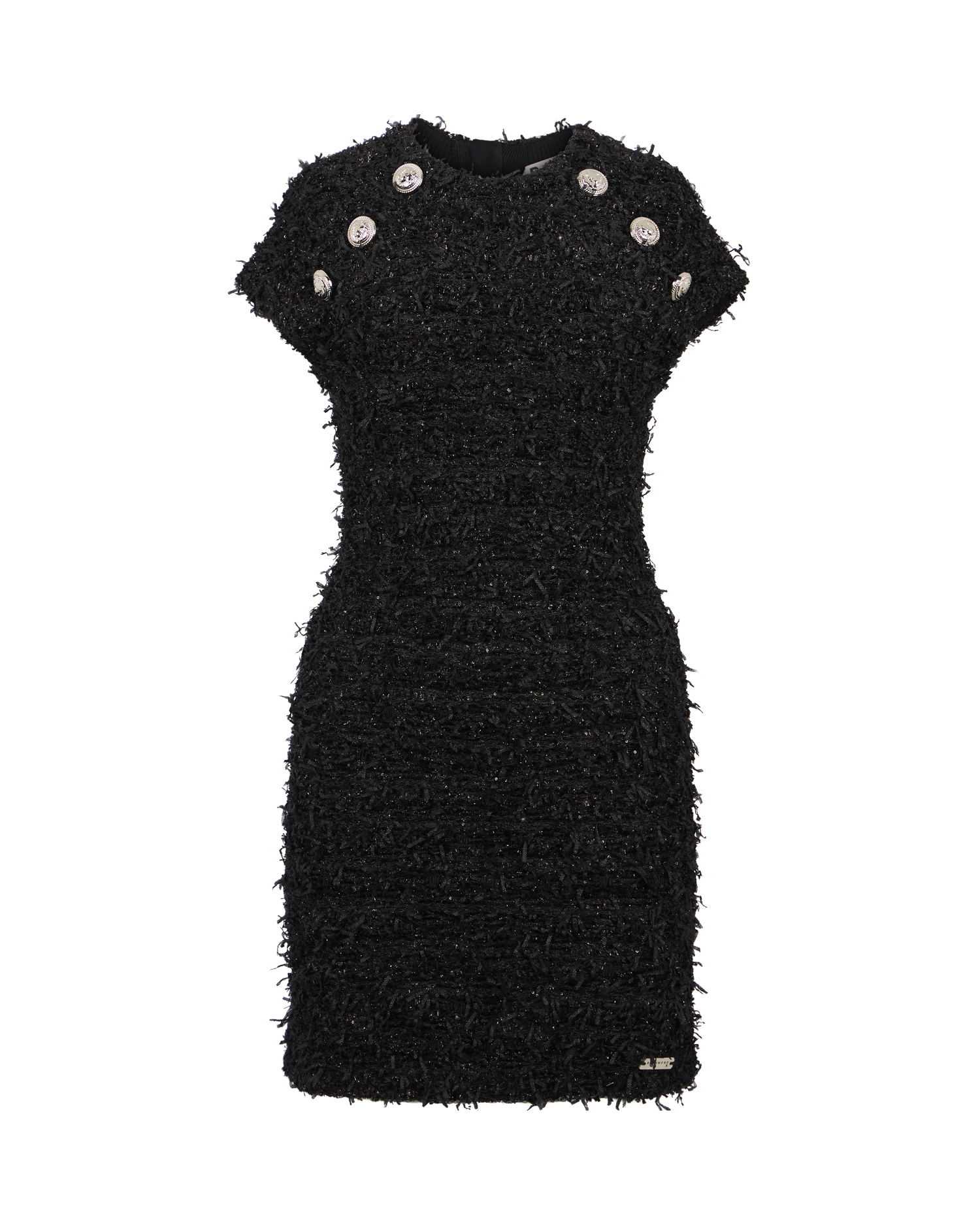 RICHMOND X SHORT BLACK DRESS OLORAN