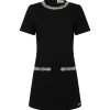 UWA26318VE RICHMOND X NARLI SHORT BLACK DRESS