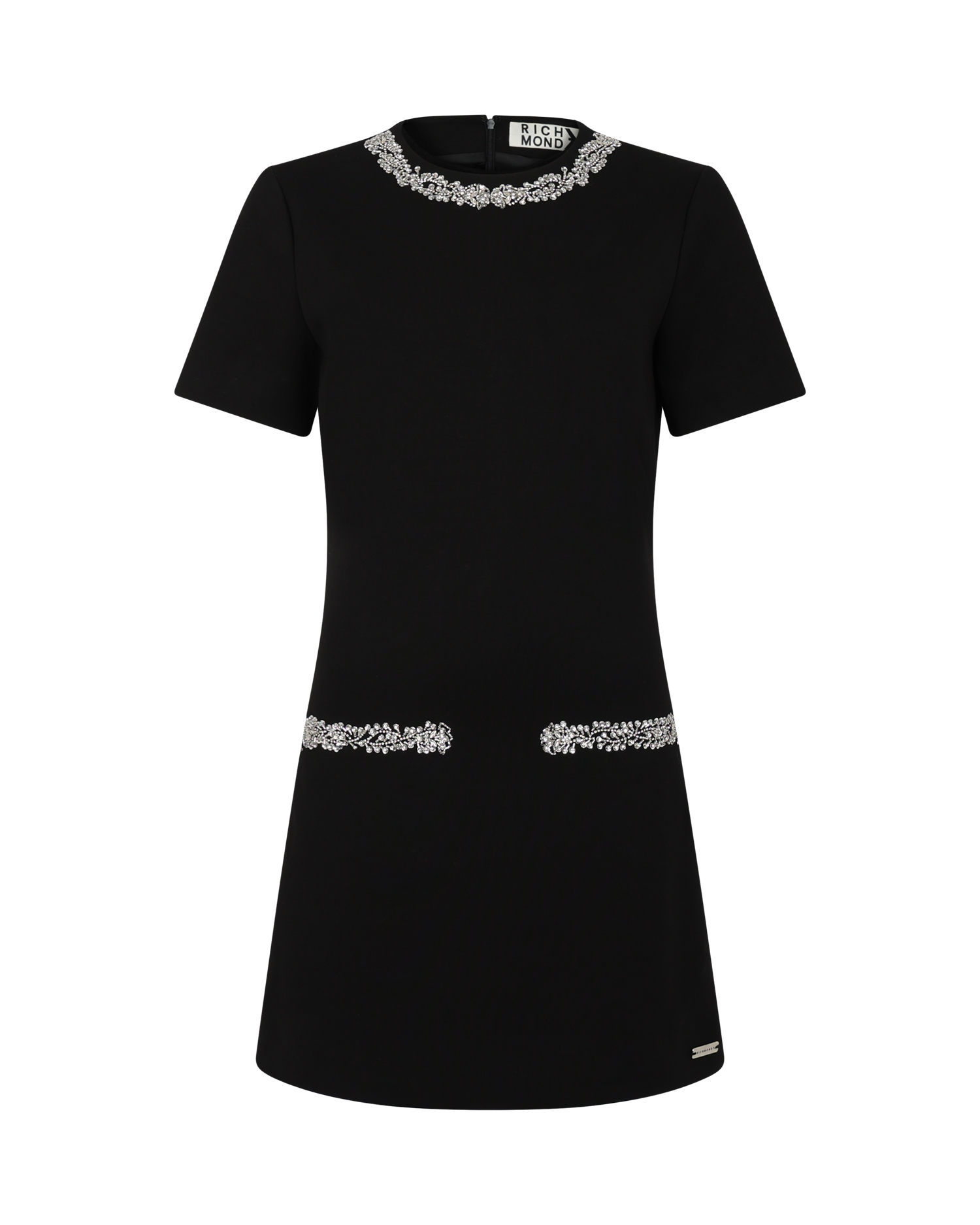 RICHMOND X NARLI SHORT BLACK DRESS