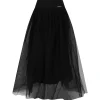 RICHMOND X HIGH-WAISTED TULLE MAXI SKIRT VONTAR
