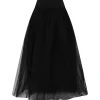 RICHMOND X HIGH-WAISTED TULLE MAXI SKIRT VONTAR
