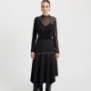 CACHE CACHE SKIRT WITH METALIC DETAILS
