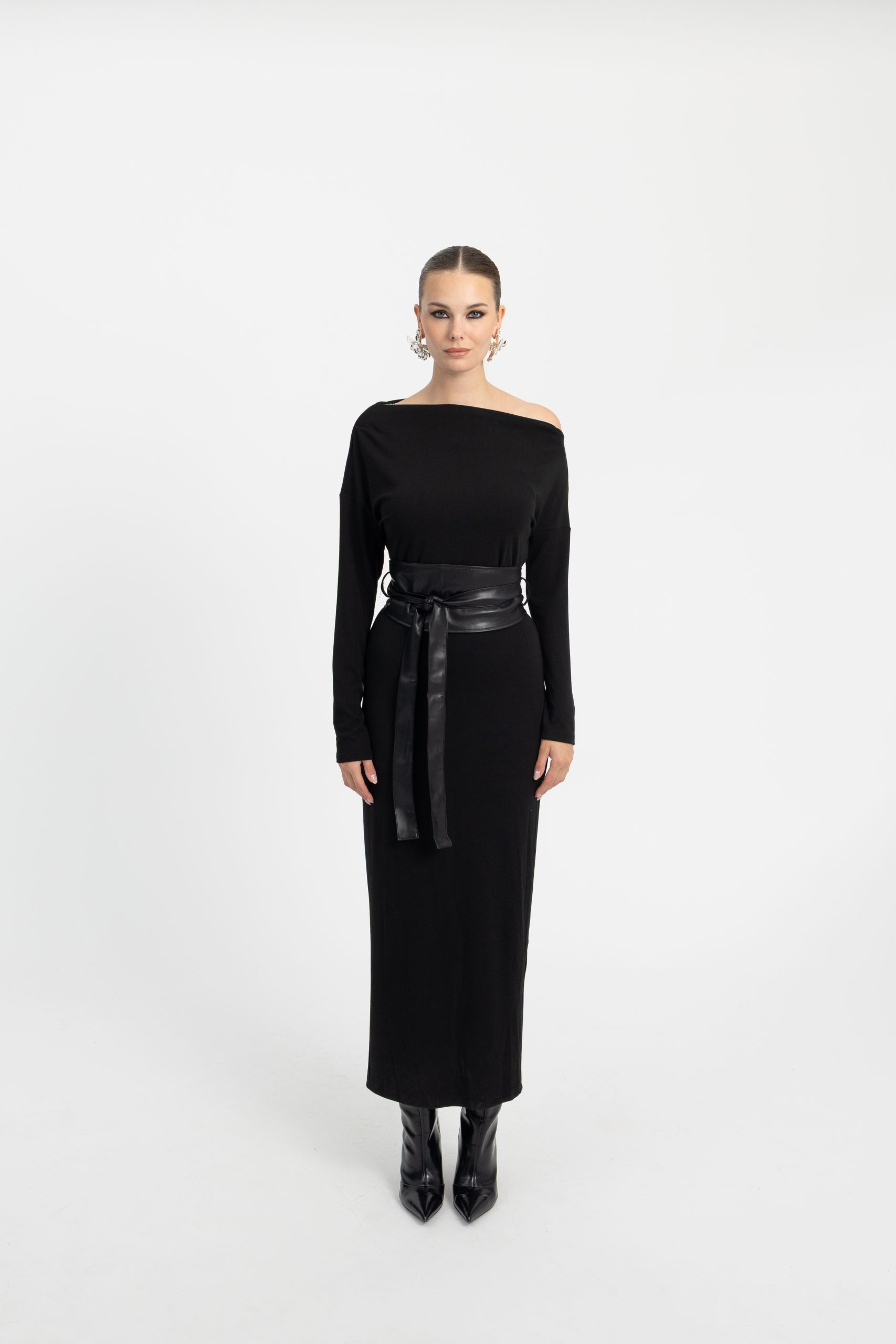 mayro for CACHE CACHE DRESS WITH LEATHER BELT