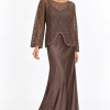 ANASTASIA+ME LACE & SATIN DRESS