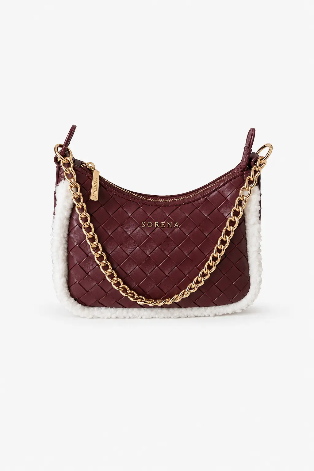 SORENA VALENTINA RED CROSSBODY BAG