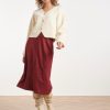 SMASHED LEMON FINE-KNIT CARDIGAN WITH DECORATIVE BUTTONS
