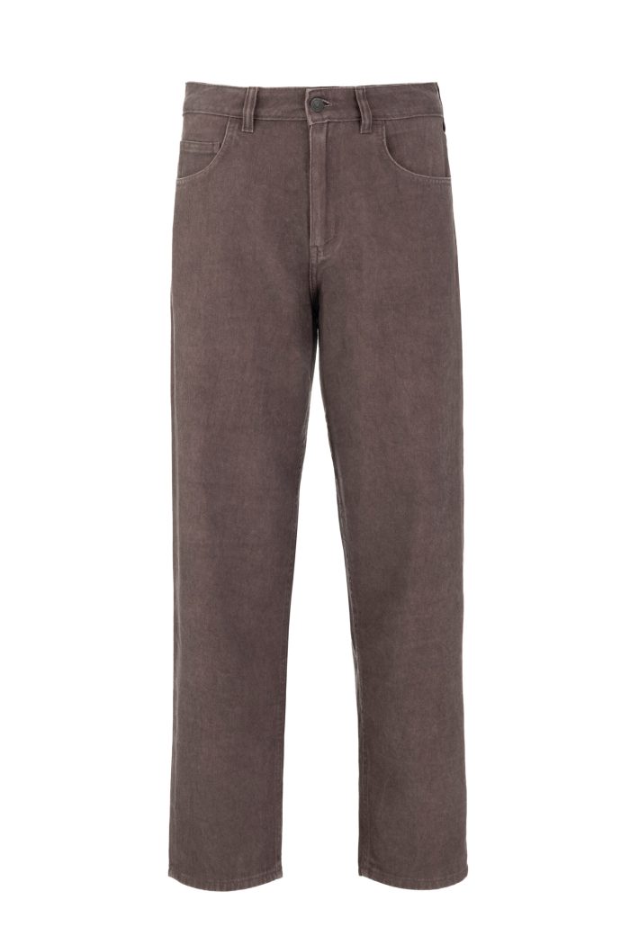 PHILOSOPHY TWILL FADE OUT STRAIGHT LEG PANTS JAEN EFFECT