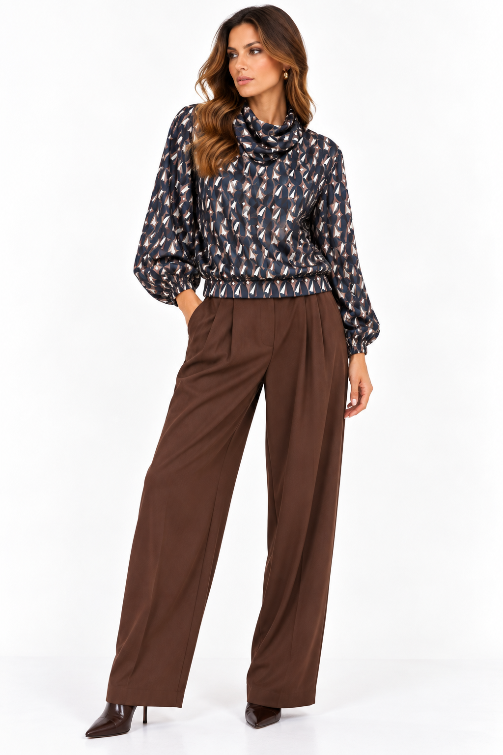 ANASTASIA+ME PRINΤED BLOUSE