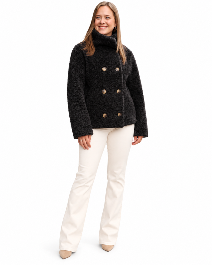 RINO&PELLE BRUNE SHORT DOUBLE BREASTED JACKET