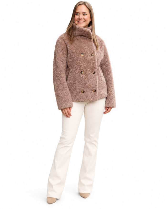 RINO&PELLE BRUNE SHORT DOUBLE BREASTED JACKET