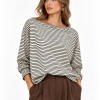 ANASTASIA+ME STRIPED TOP
