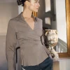 FREJA_shirt-Shirts-9014-40-249_Cigar-1_1350x1800 NU FREJA SHIRT