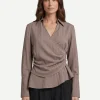 FREJA_shirt-Shirts-9014-40-249_Cigar-2_1350x1800 NU FREJA SHIRT