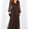 ΚΑΦΕ ΦΟΡΕΜΑ - Αντιγραφή ANASTASIA+ME ELEGANT TULLE MAXI DRESS