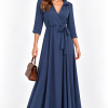 ANASTASIA+ME WRAP MAXI DRESS