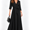 ANASTASIA+ME WRAP MAXI DRESS