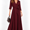 ANASTASIA+ME WRAP MAXI DRESS