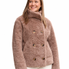 RINO&PELLE BRUNE SHORT DOUBLE BREASTED JACKET